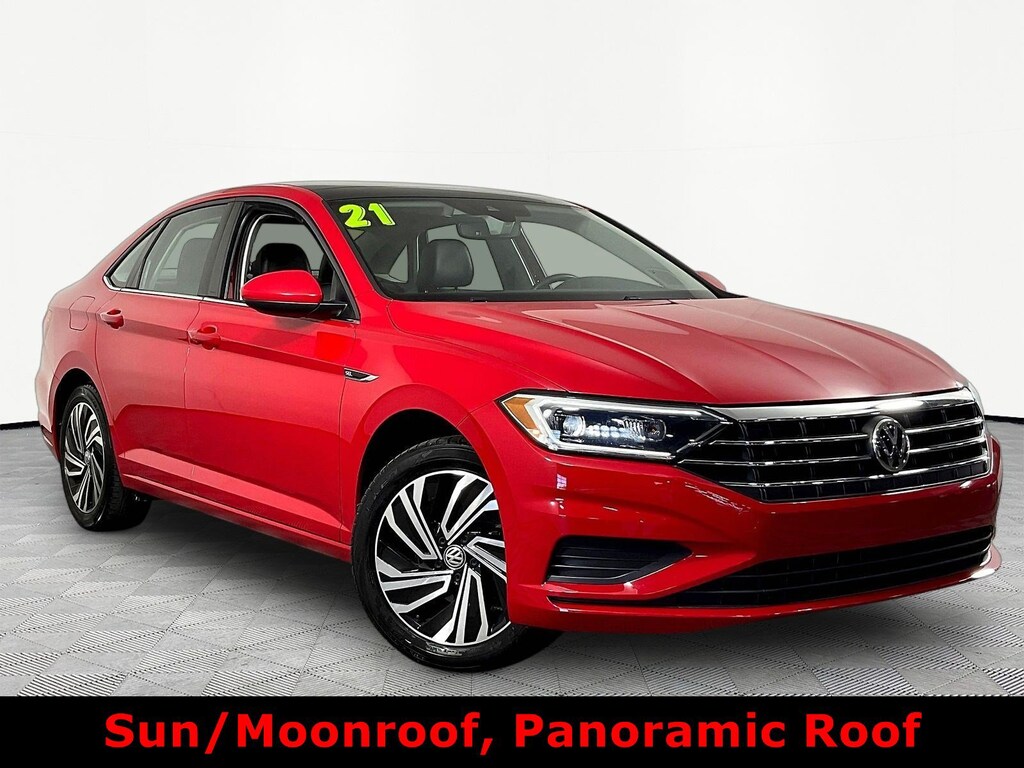 Used 2021 Volkswagen Jetta SEL Auto Sedan