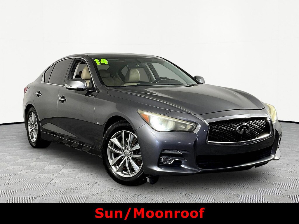 Used 2014 INFINITI Q50 4dr Sdn Premium AWD Sedan