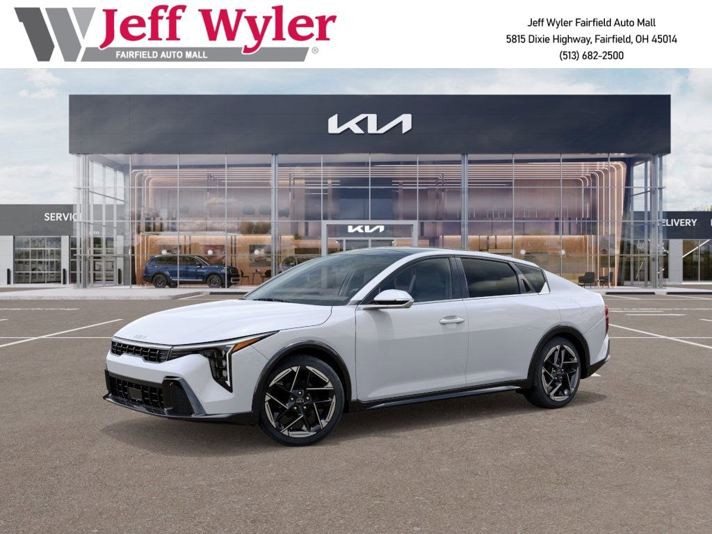 New 2025 Kia K4 GT-Line Sedan
