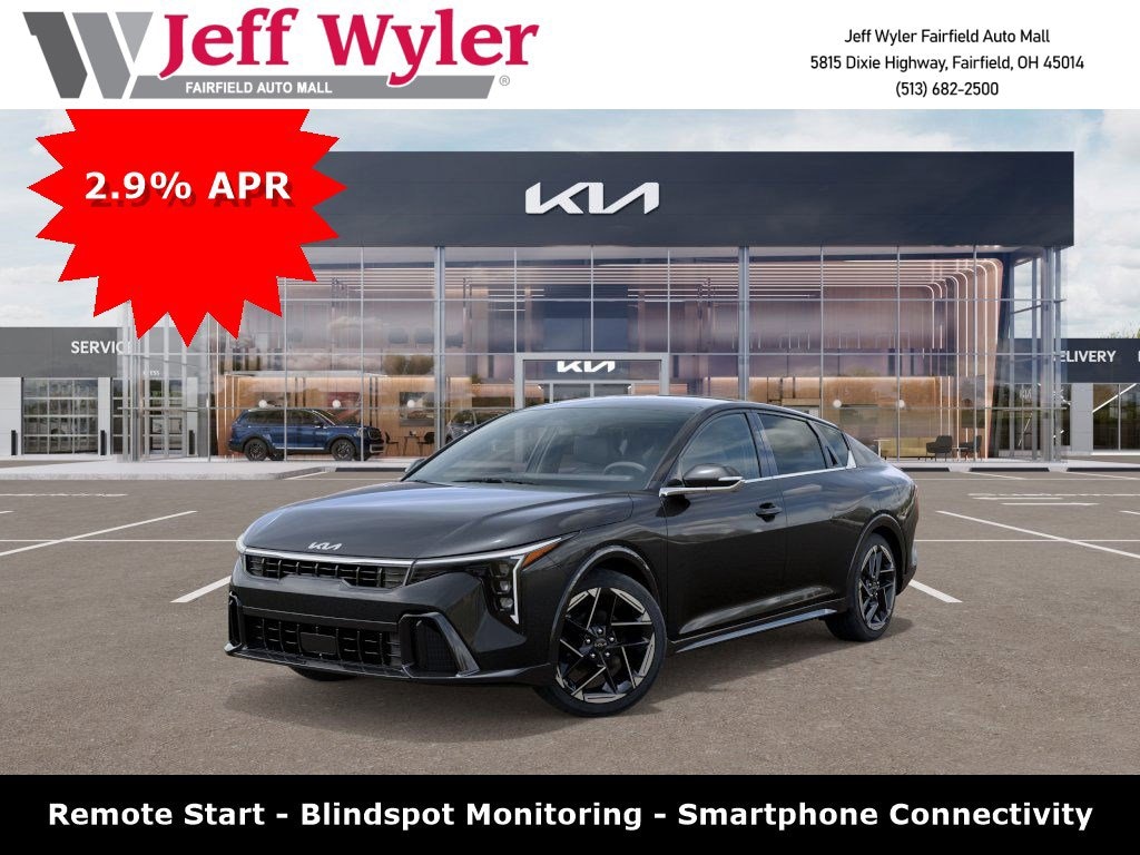 New 2025 Kia K4 GT-Line Sedan