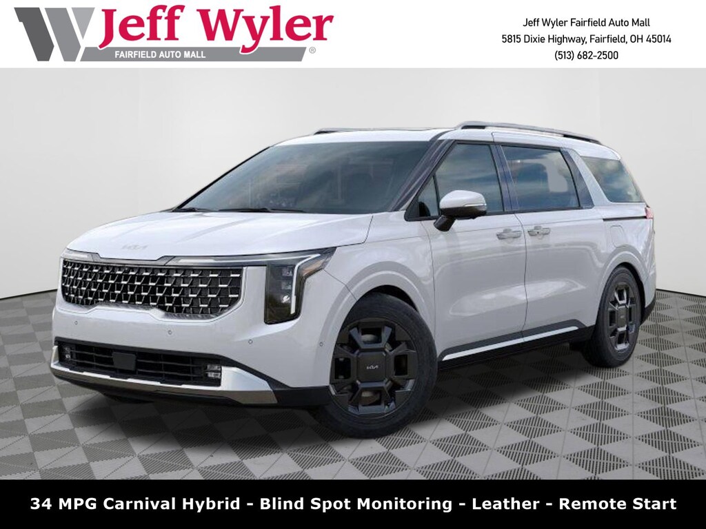 New 2026 Kia Carnival Hybrid SX Van Passenger Van