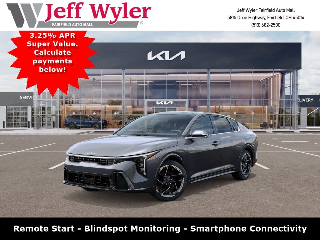 New 2025 Kia K4 GT-Line Sedan