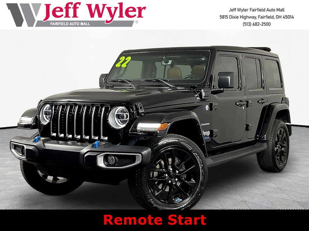 Used 2022 Jeep Wrangler 4xe Unlimited Sahara 4x4 SUV