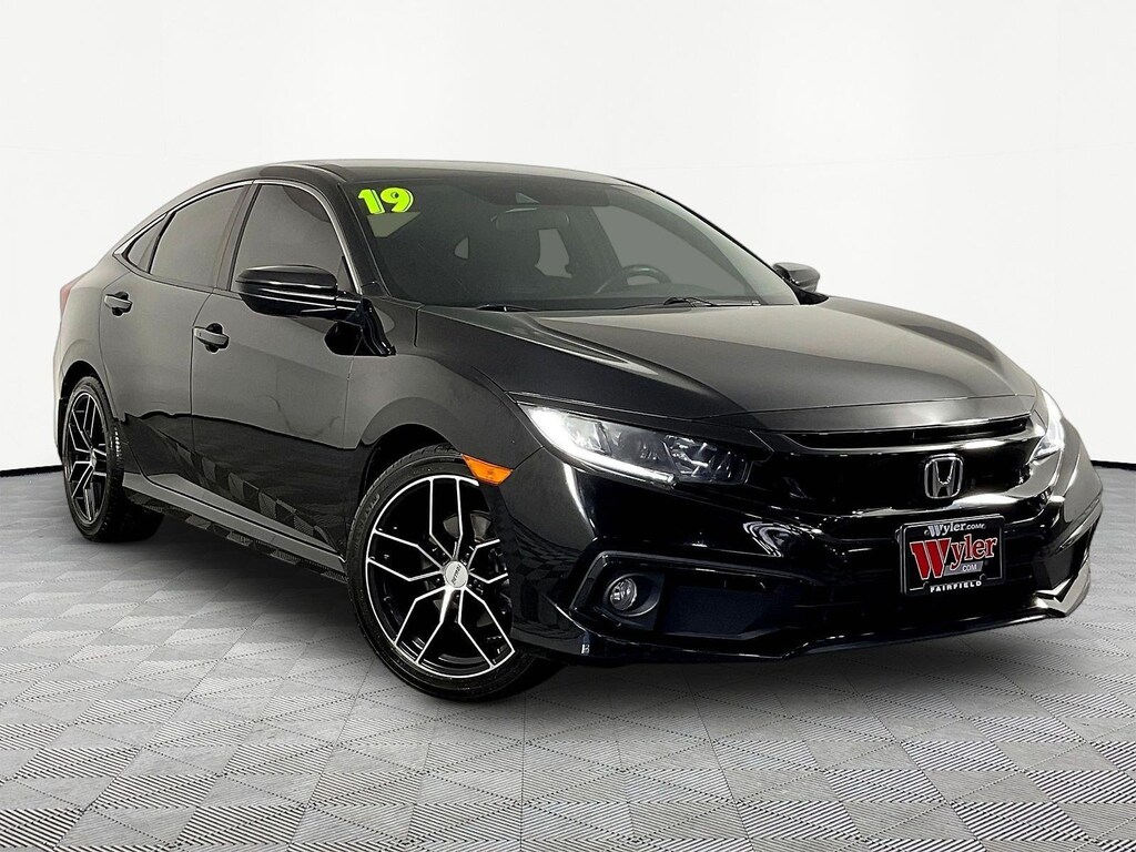 Used 2019 Honda Civic Sedan Sport CVT Sedan