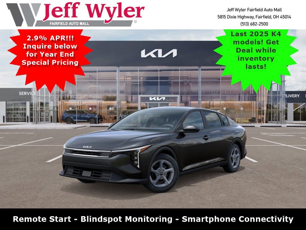 New 2025 Kia K4 LXS Sedan