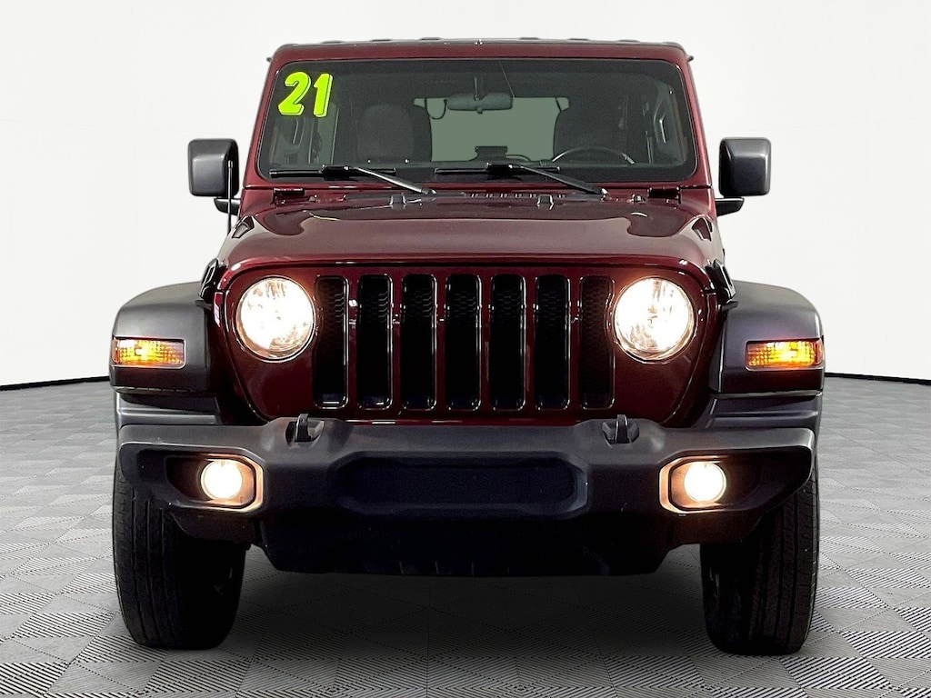 Used 2021 Jeep Wrangler Unlimited Sport Altitude 4x4 SUV