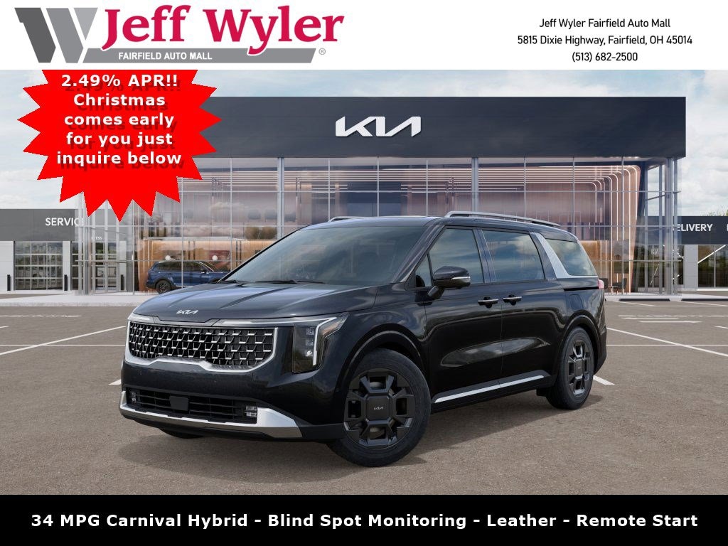 New 2026 Kia Carnival Hybrid SX Van Passenger Van