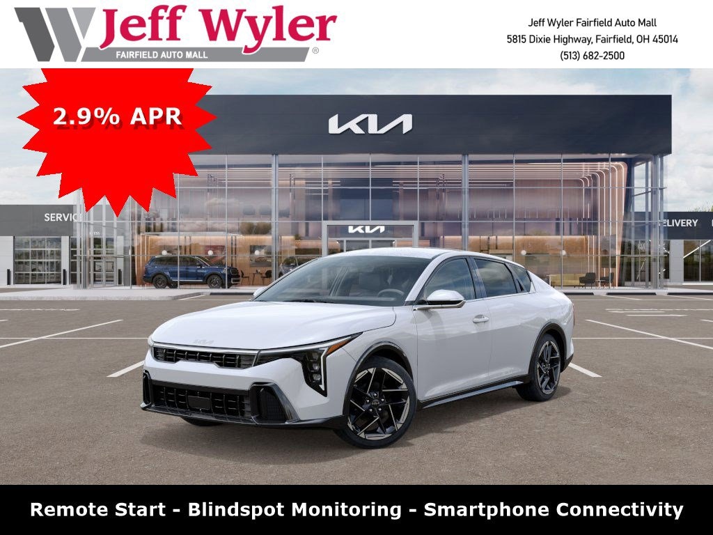 New 2025 Kia K4 GT-Line Sedan