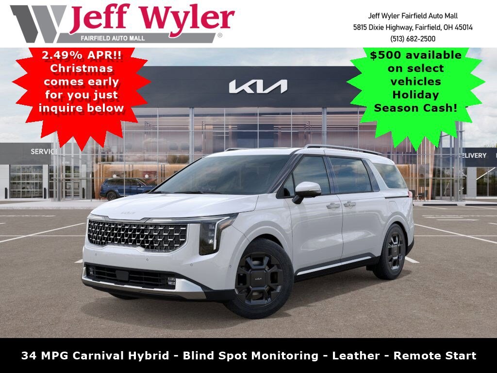 New 2026 Kia Carnival Hybrid SX Van Passenger Van