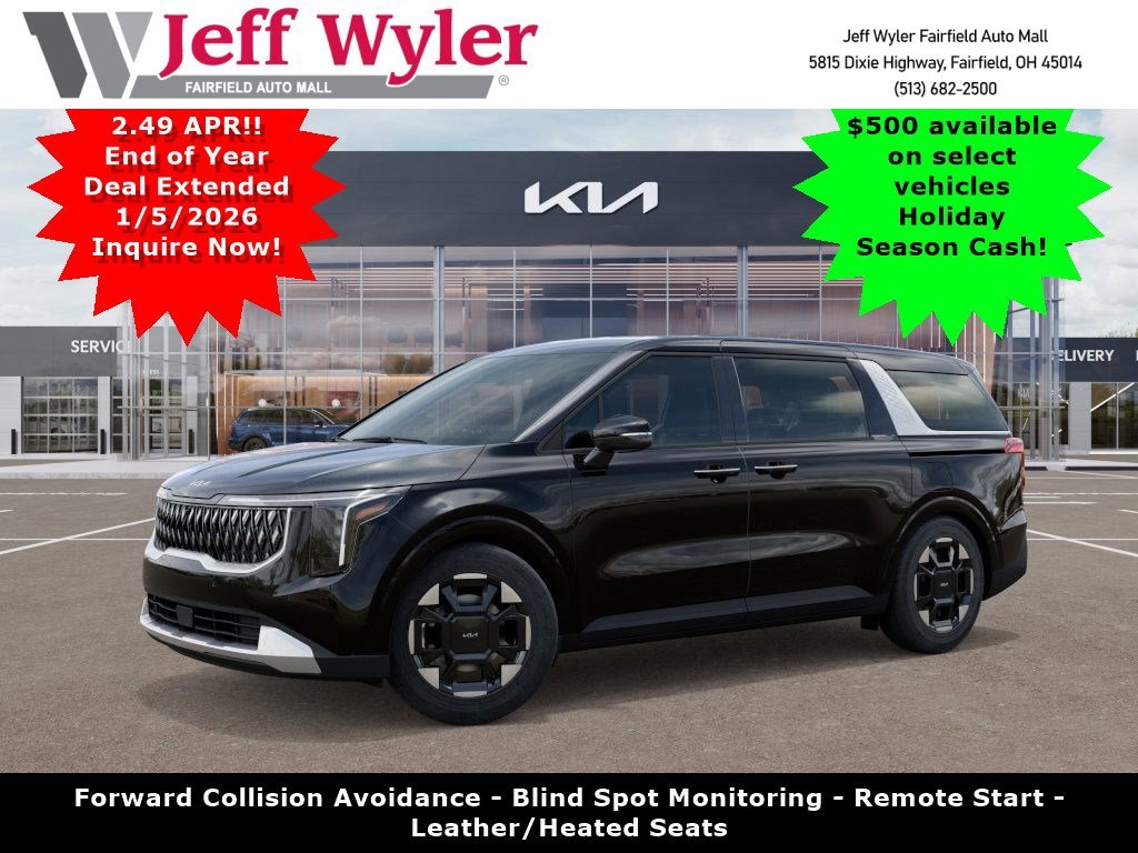 New 2026 Kia Carnival EX Van Passenger Van