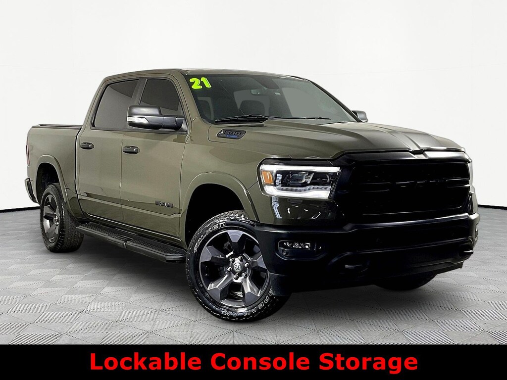 Used 2021 Ram 1500 Big Horn 4x4 Crew Cab 57 Box Truck Crew Cab