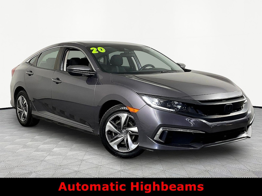 Used 2020 Honda Civic Sedan LX CVT Sedan