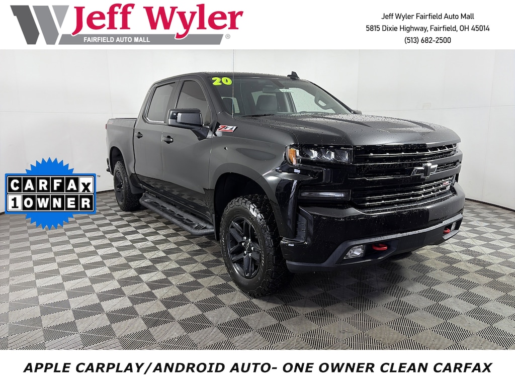 Used 2020 Chevrolet Silverado 1500 4WD Crew Cab 147 LT Trail Boss Truck Crew Cab