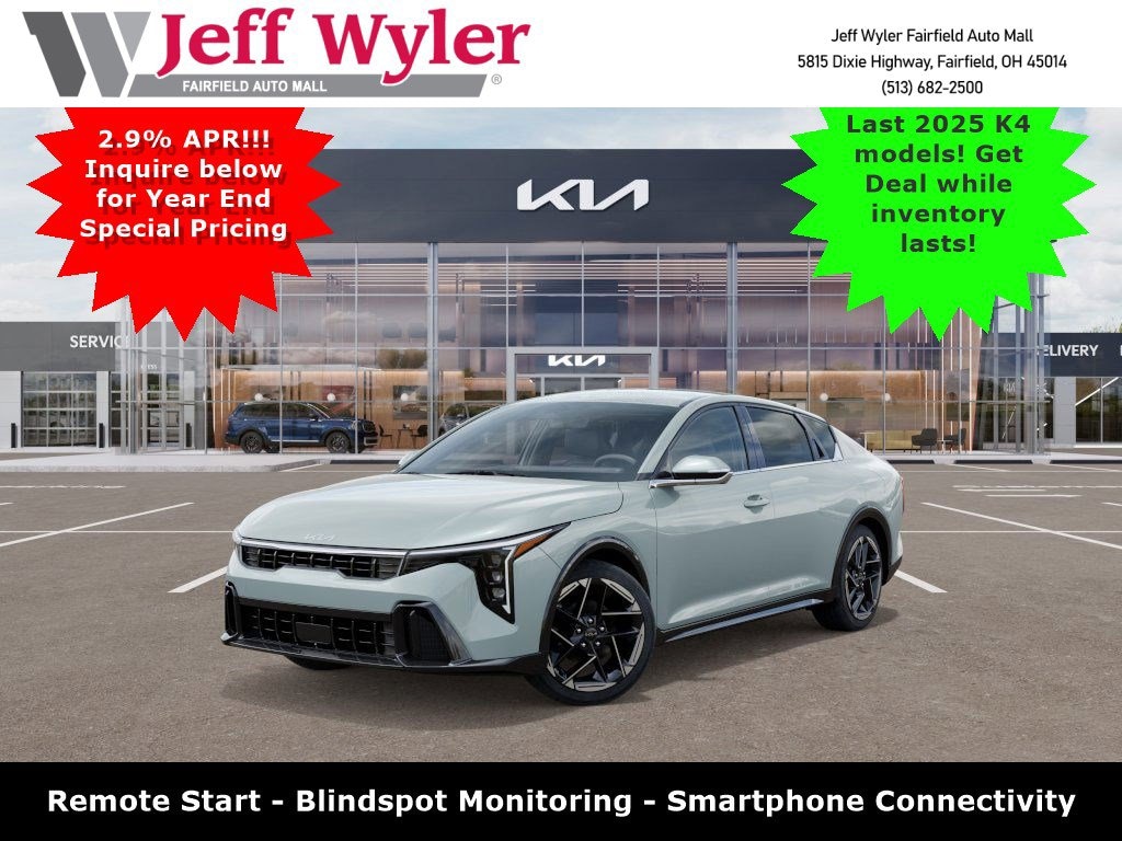New 2025 Kia K4 GT-Line Sedan