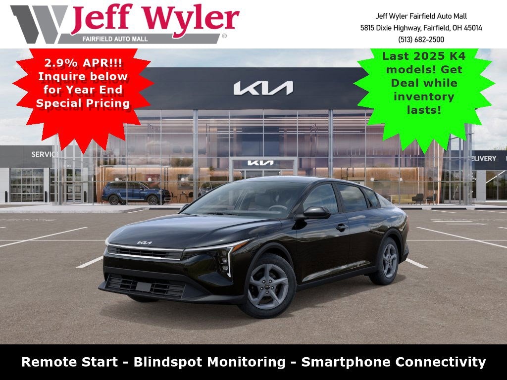 New 2025 Kia K4 LXS Sedan