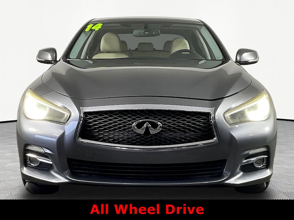 Used 2014 INFINITI Q50 4dr Sdn Premium AWD Sedan