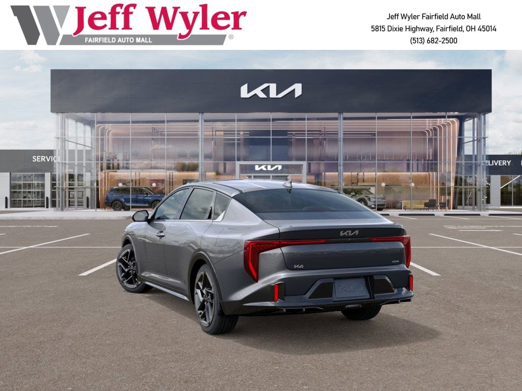 New 2025 Kia K4 GT-Line Sedan
