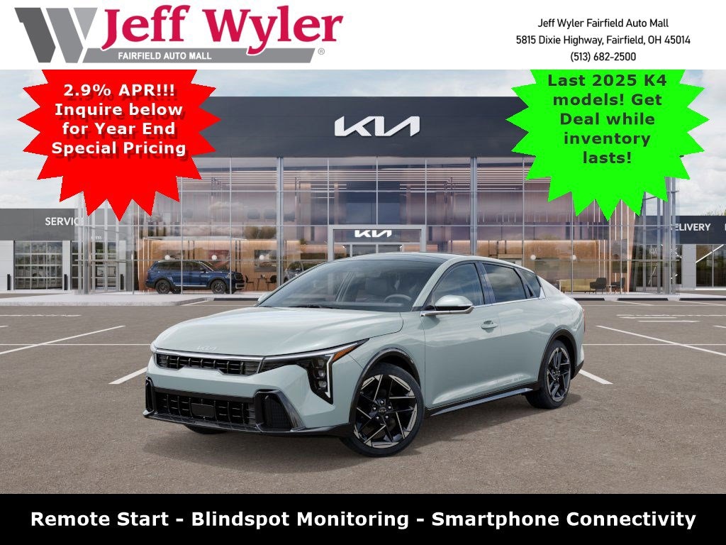 New 2025 Kia K4 GT-Line Sedan