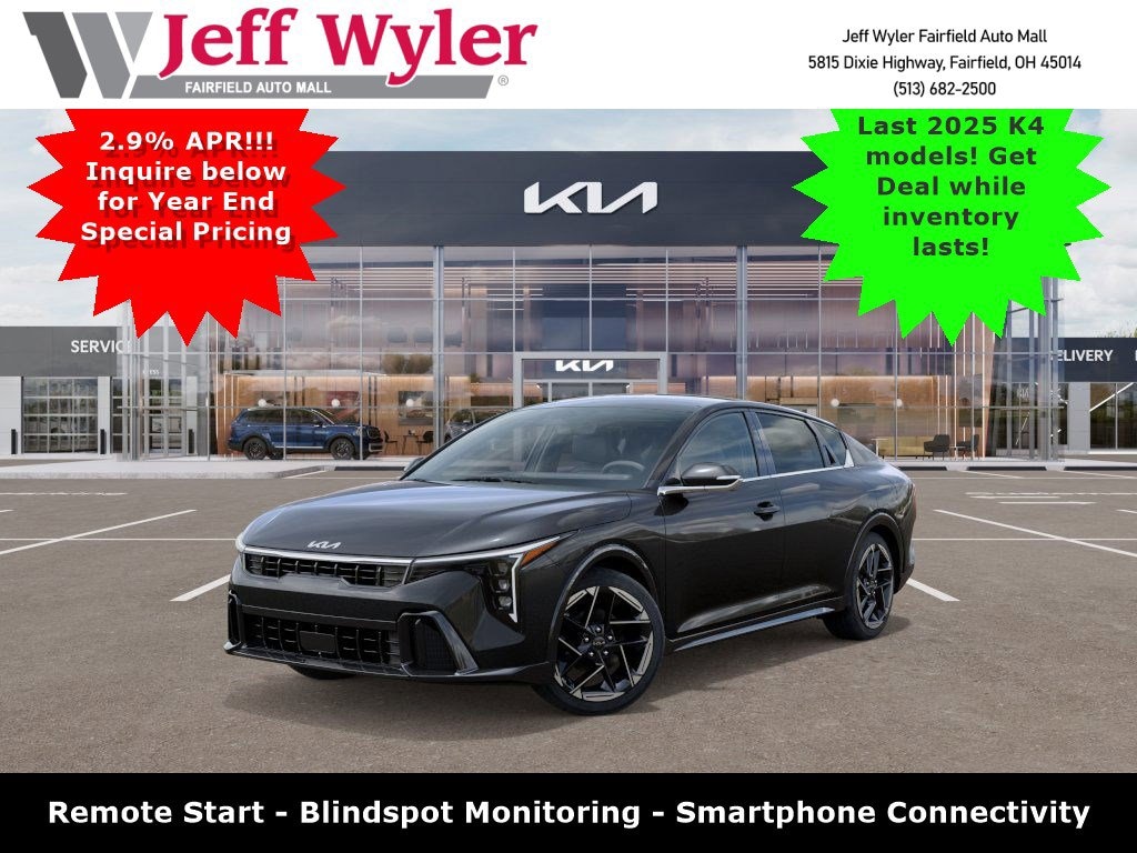 New 2025 Kia K4 GT-Line Sedan