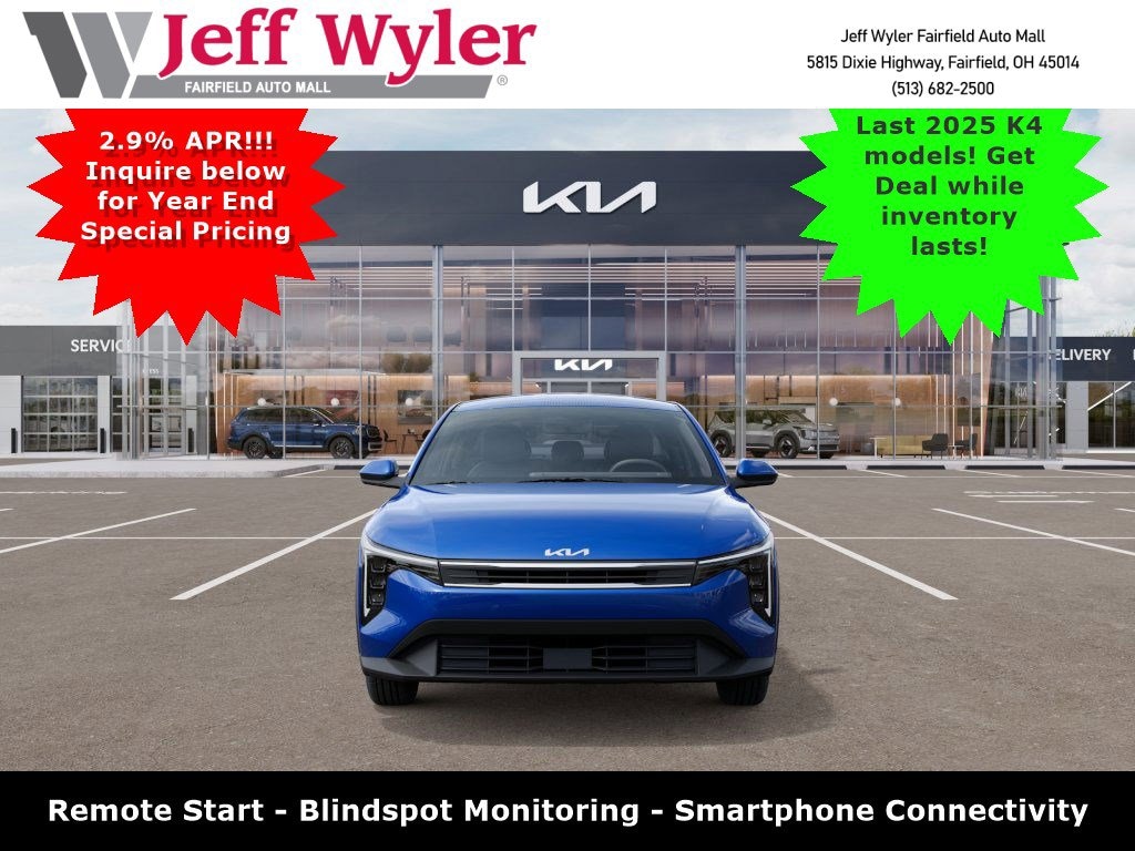 New 2025 Kia K4 LXS Sedan