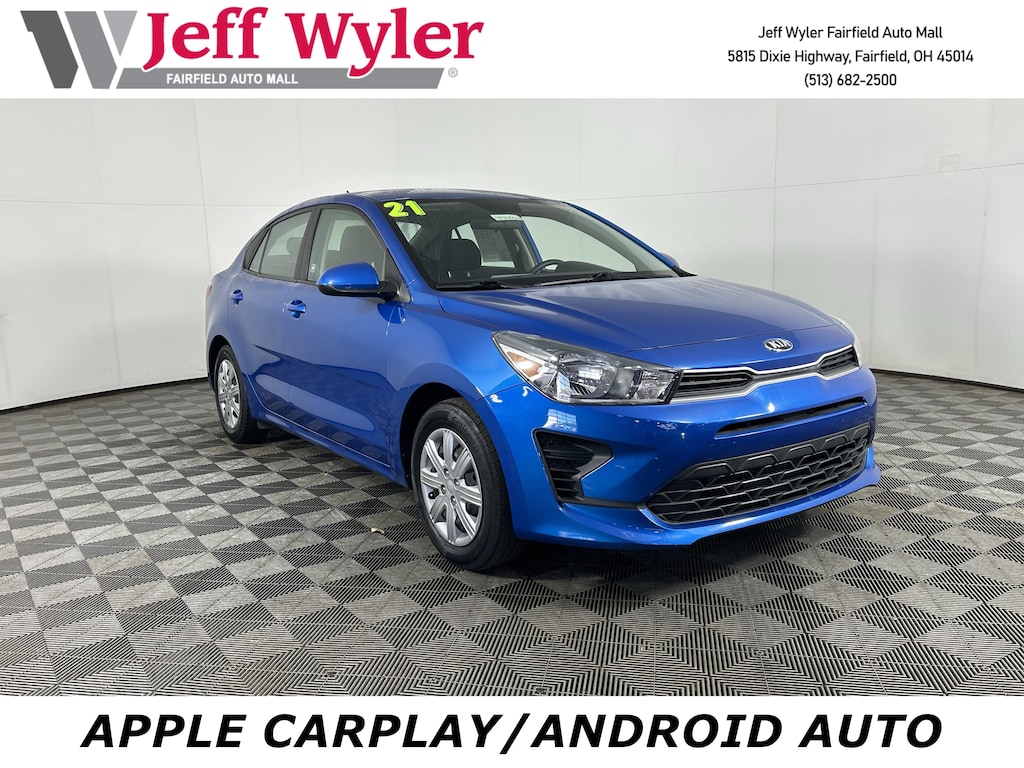 Used 2021 Kia Rio S IVT Sedan