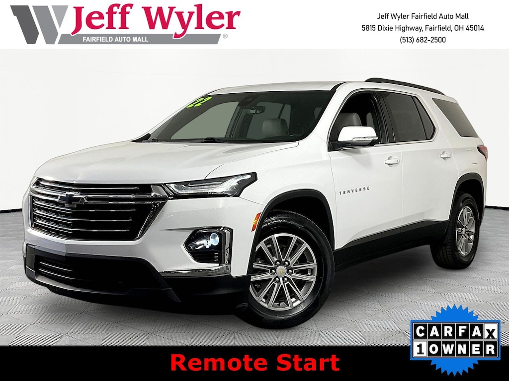 Used 2022 Chevrolet Traverse FWD 4dr LT Cloth w/1LT SUV