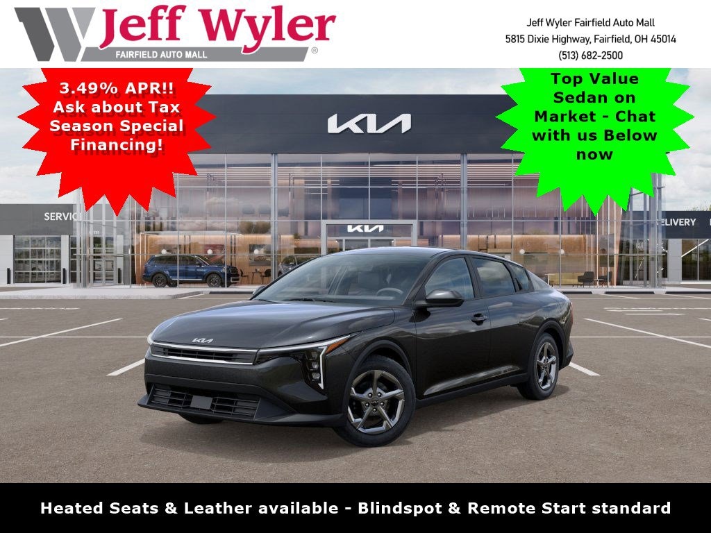 New 2026 Kia K4 LXS Sedan