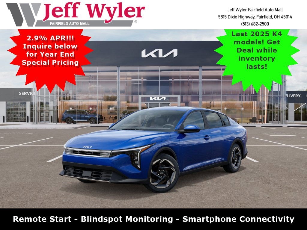 New 2025 Kia K4 EX Sedan