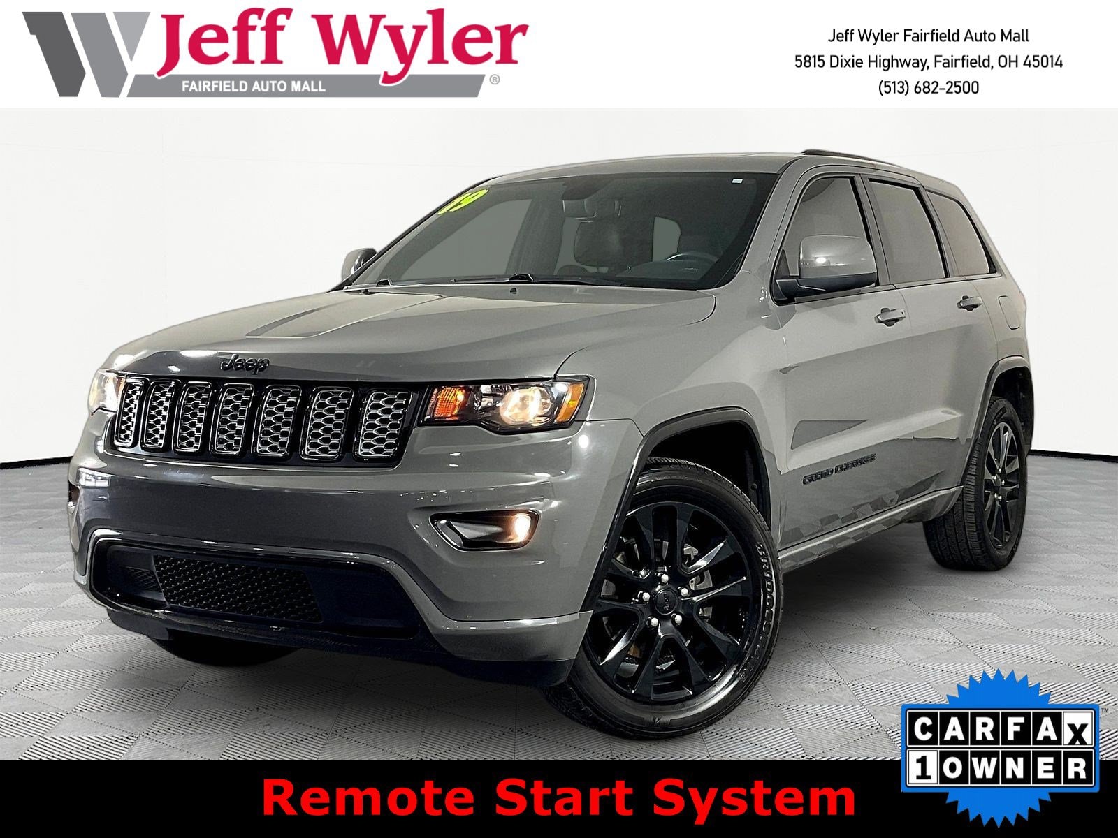 Used 2019 Jeep Grand Cherokee Altitude with VIN 1C4RJFAG5KC808378 for sale in Fairfield, OH