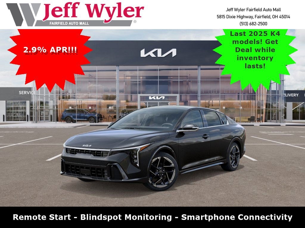 New 2025 Kia K4 GT-Line Sedan