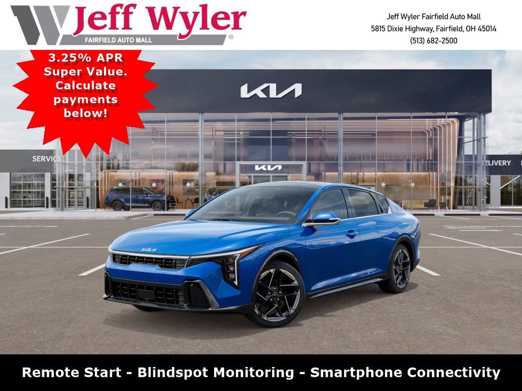 New 2025 Kia K4 GT-Line Sedan