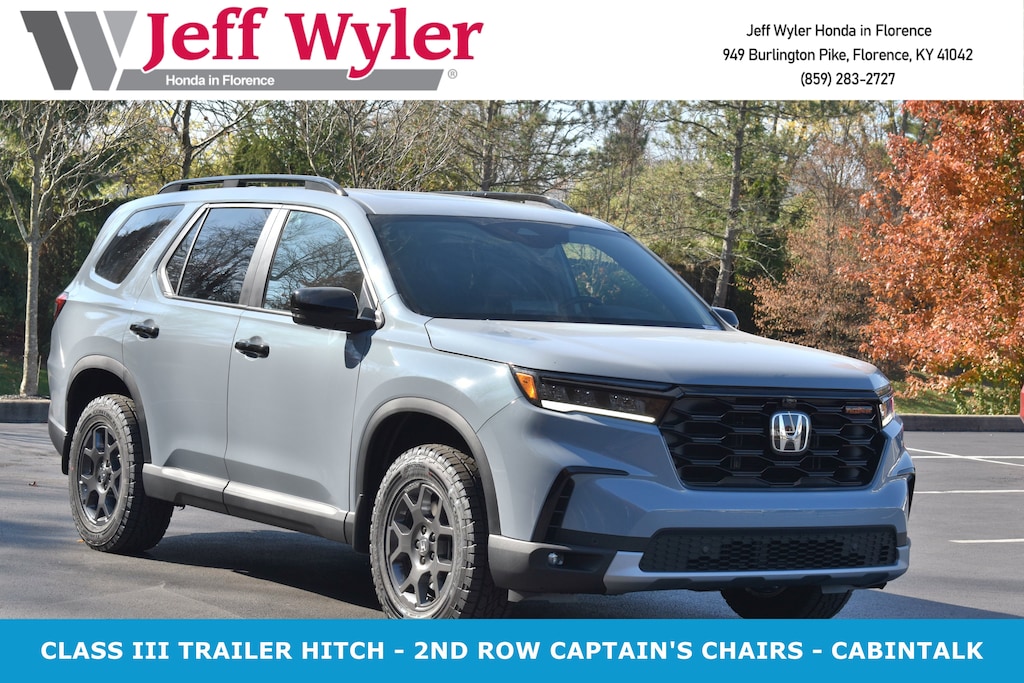 New 2025 Honda Pilot TrailSport SUV