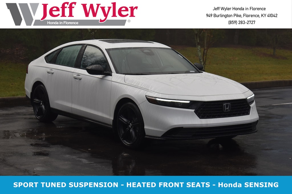 New 2026 Honda Accord Hybrid Sport-L Sedan