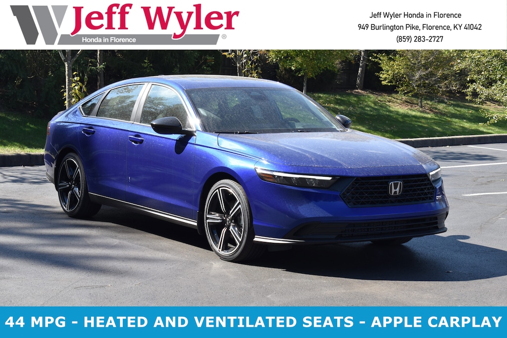 New 2026 Honda Accord Hybrid Sport Sedan