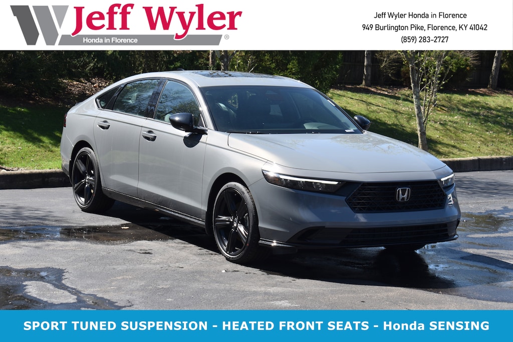 New 2026 Honda Accord Hybrid Sport-L Sedan