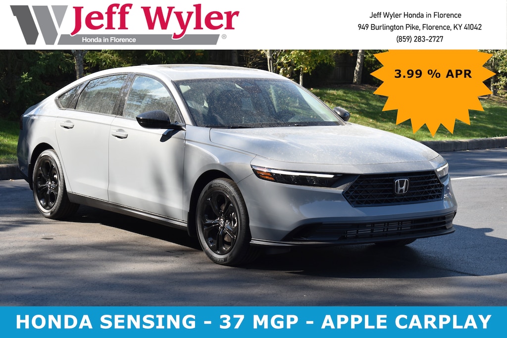 New 2025 Honda Accord SE Sedan