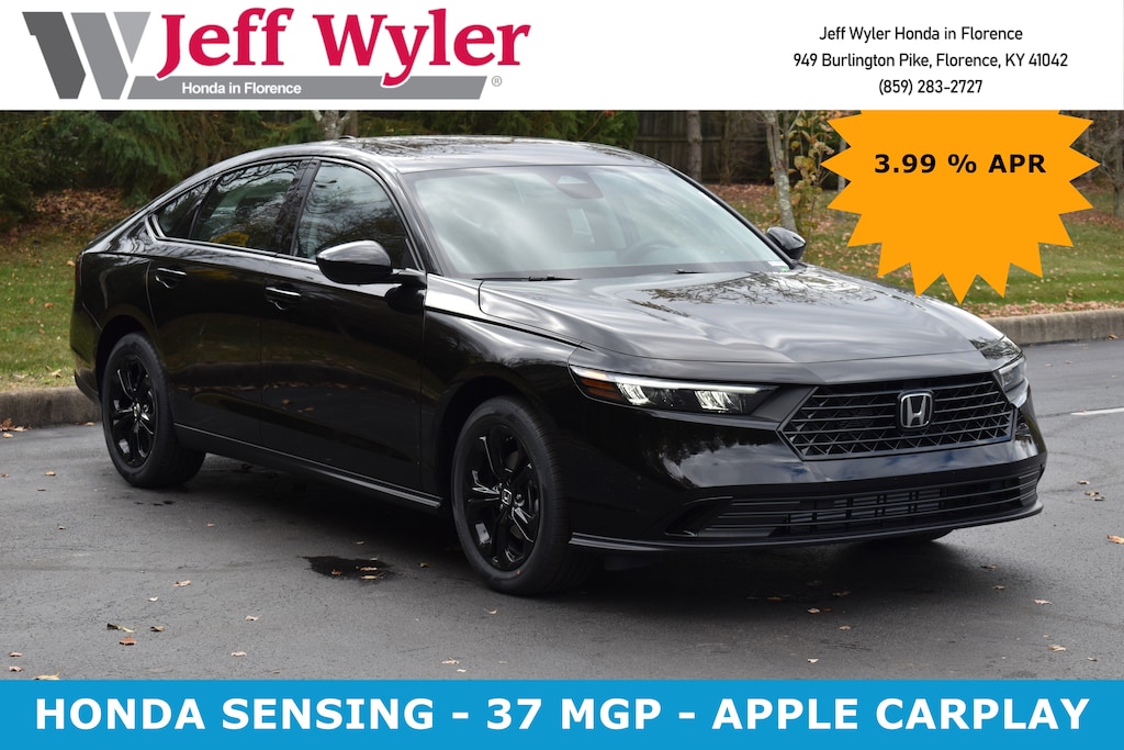 New 2025 Honda Accord SE Sedan