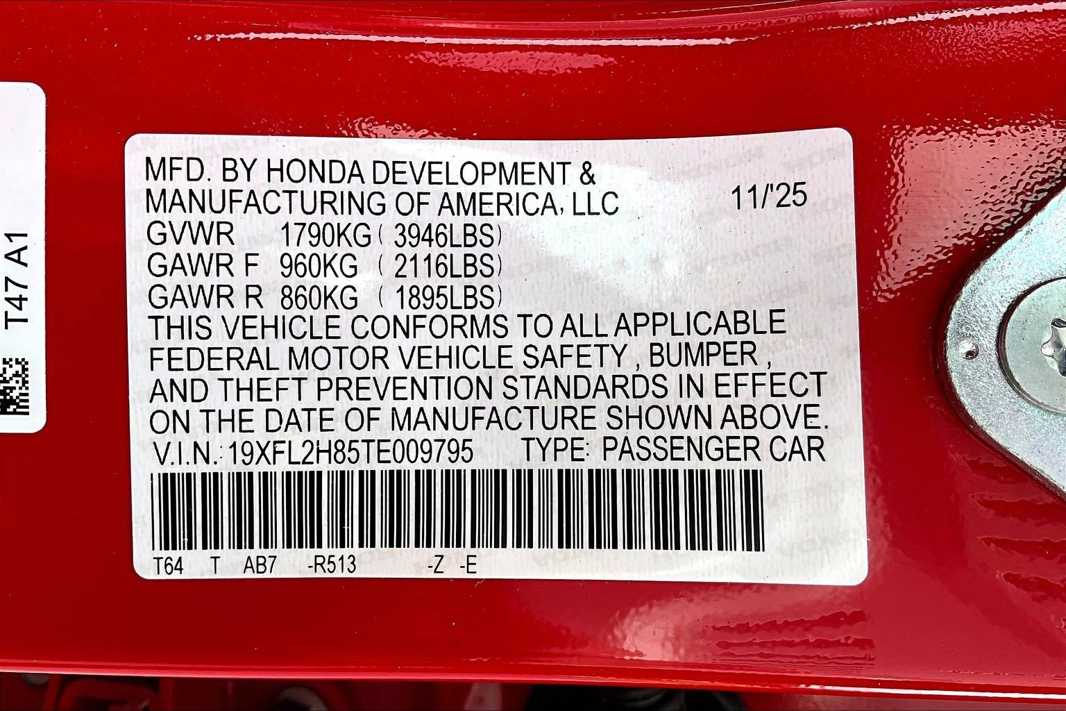 2026 Honda Civic Hatchback Sport - Photo 19
