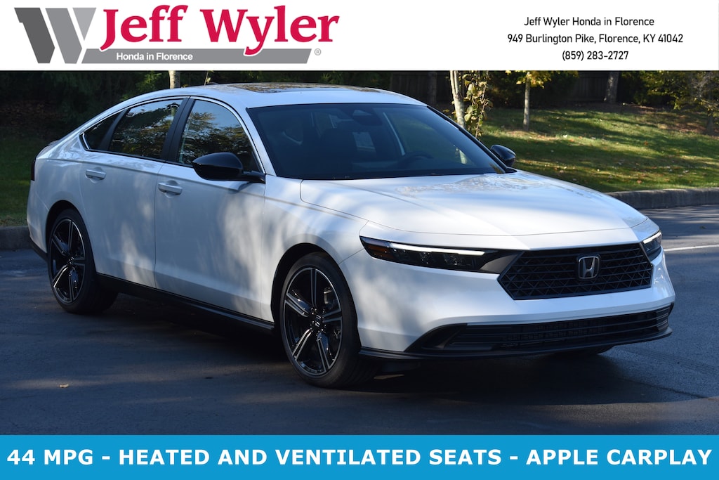 New 2026 Honda Accord Hybrid Sport Sedan