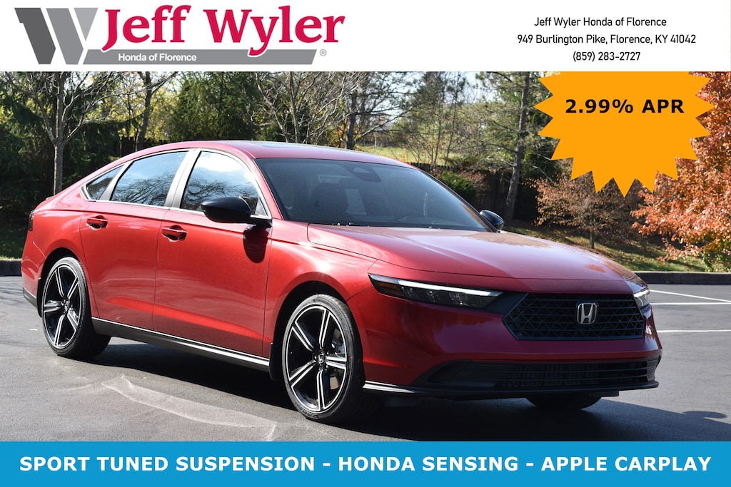 New 2025 Honda Accord Hybrid Sport Sedan