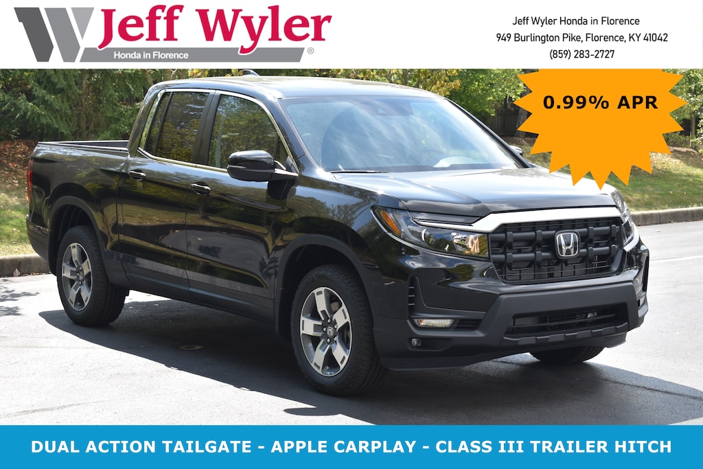 New 2025 Honda Ridgeline RTL Truck Crew Cab