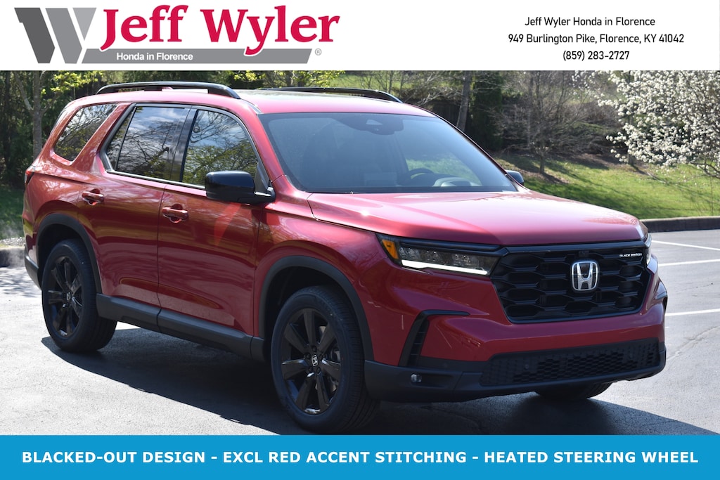 New 2025 Honda Pilot Black Edition SUV