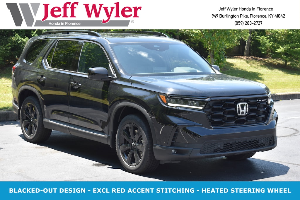 New 2025 Honda Pilot Black Edition SUV