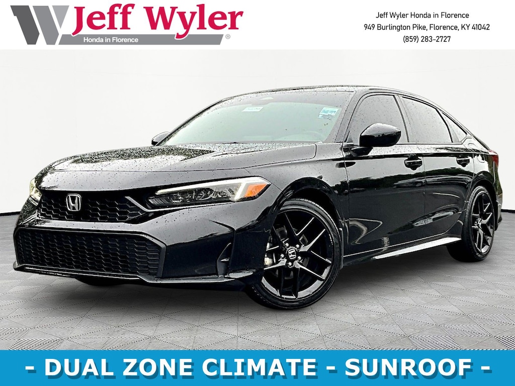 Certified 2025 Honda Civic Hybrid Sport Sedan