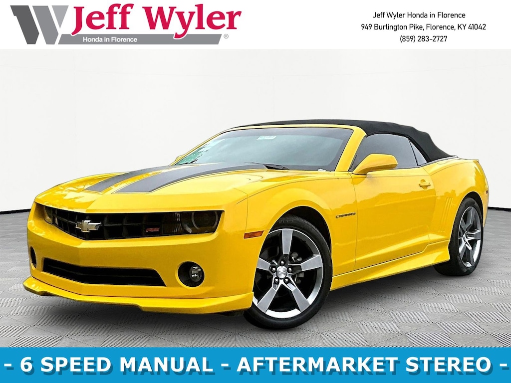 Used 2012 Chevrolet Camaro 1LT Convertible