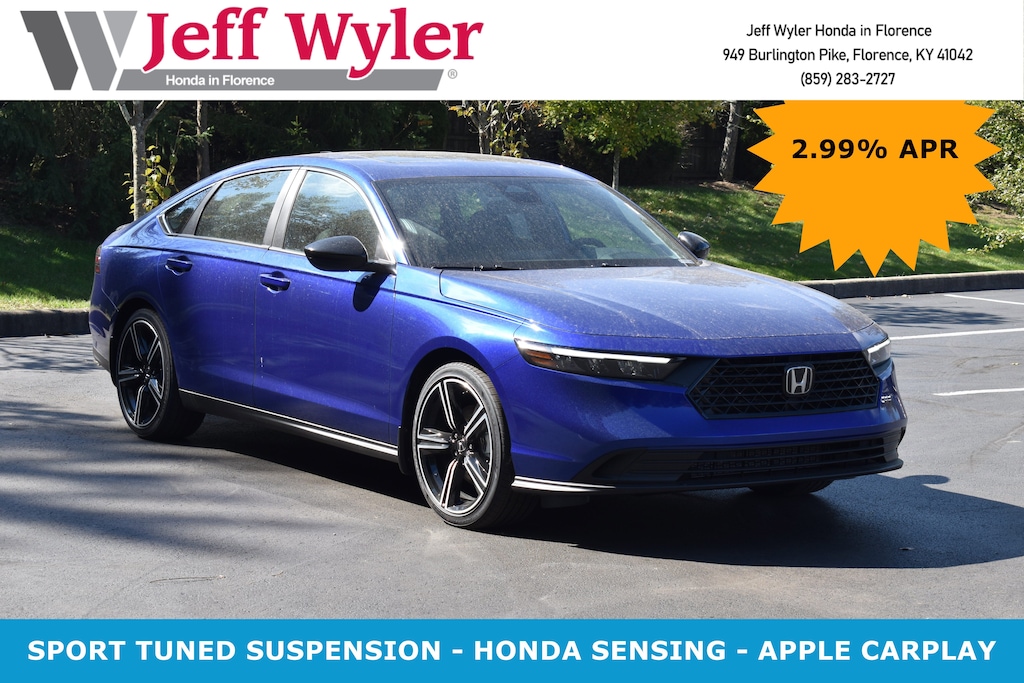 New 2025 Honda Accord Hybrid Sport Sedan