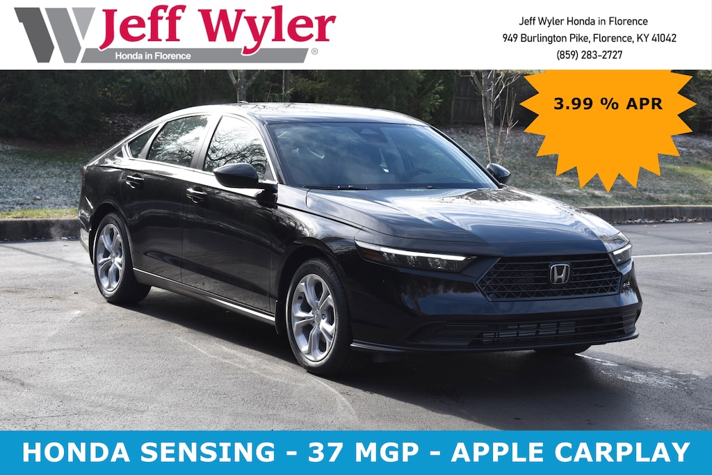 New 2025 Honda Accord LX Sedan