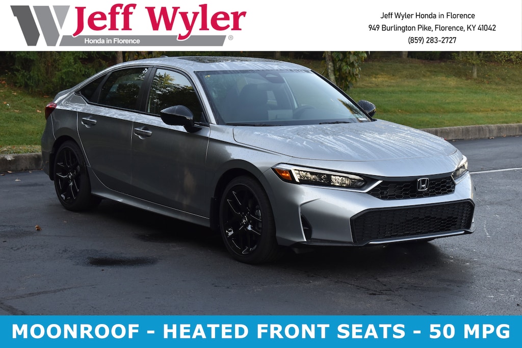 New 2026 Honda Civic Hybrid Sport Sedan