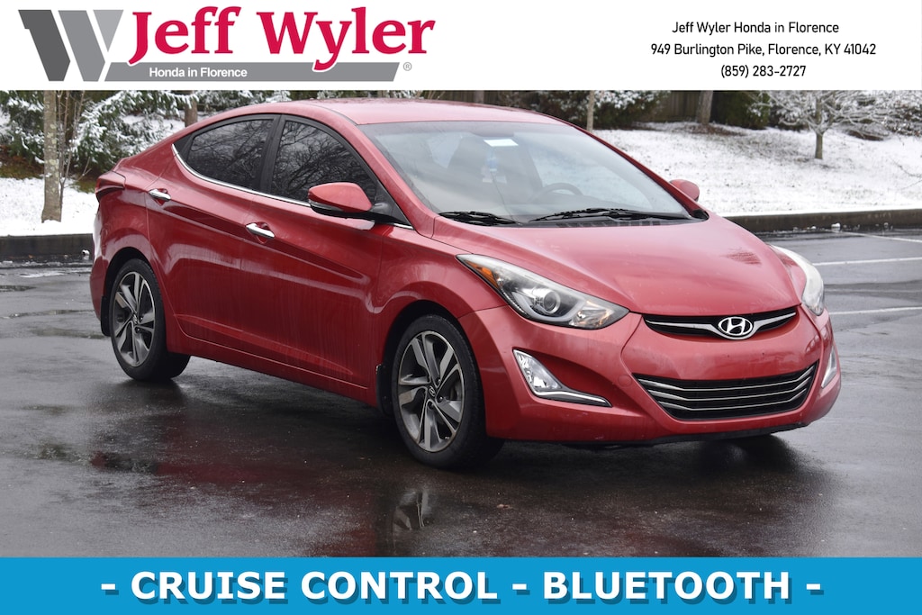 Used 2015 Hyundai Elantra Limited Sedan