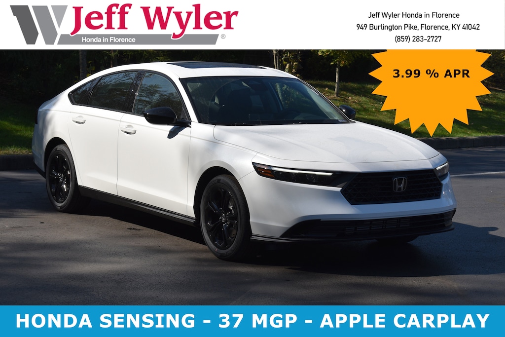 New 2025 Honda Accord SE Sedan